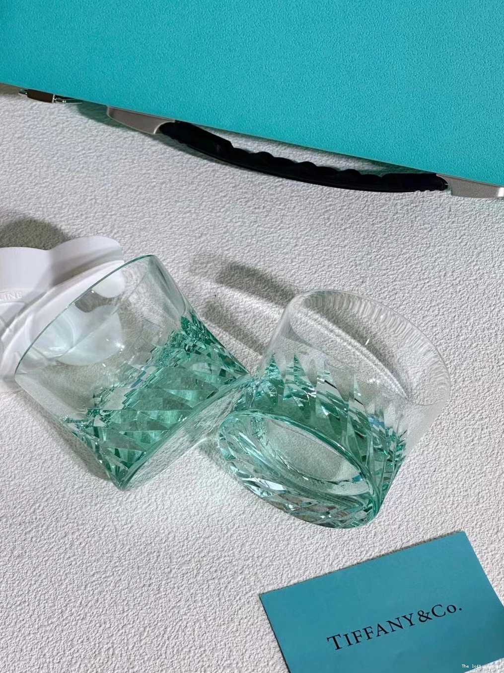 SET CUP GLASSWARE TIFFANY 0807